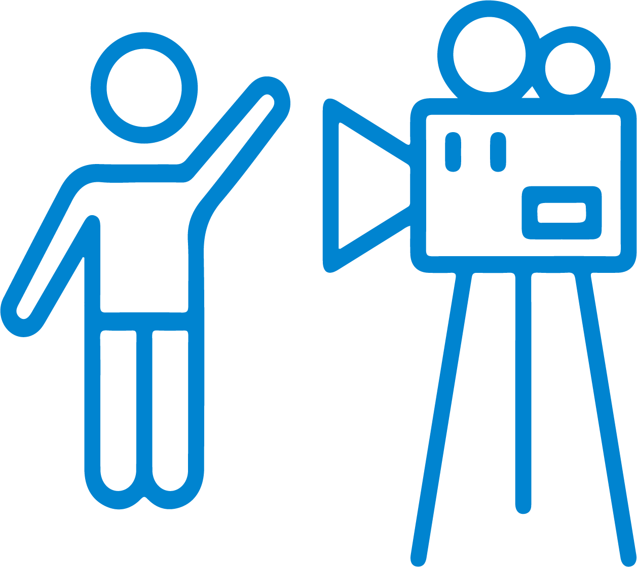 Filming and video production